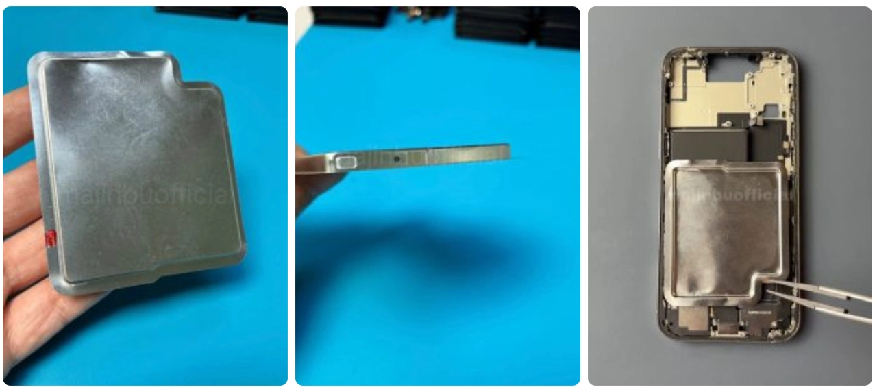 iPhone 17 Air batarya görüntüsü