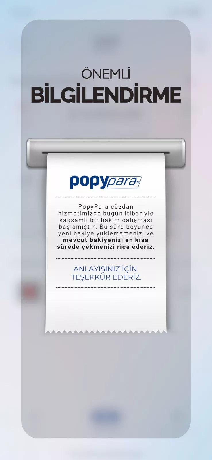 Popy Para kapandı