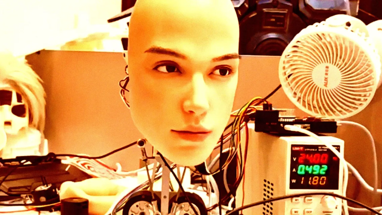 AheadForm insansı robot kafası