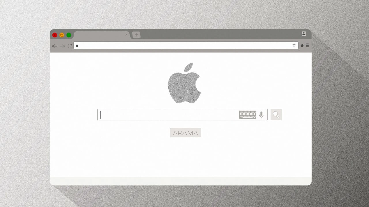 Apple arama motoru