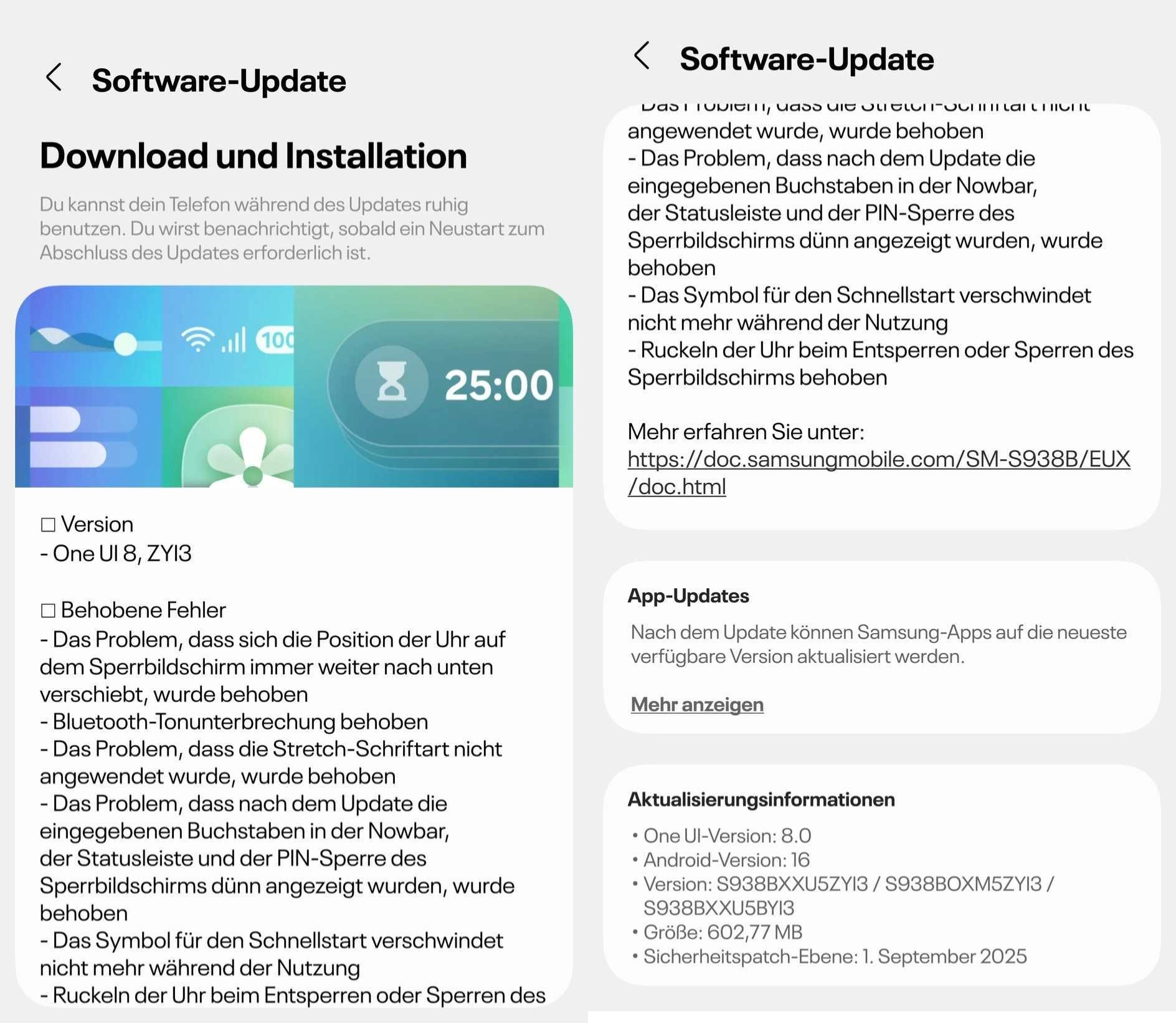 One UI 8 Beta 7 güncellemesi 