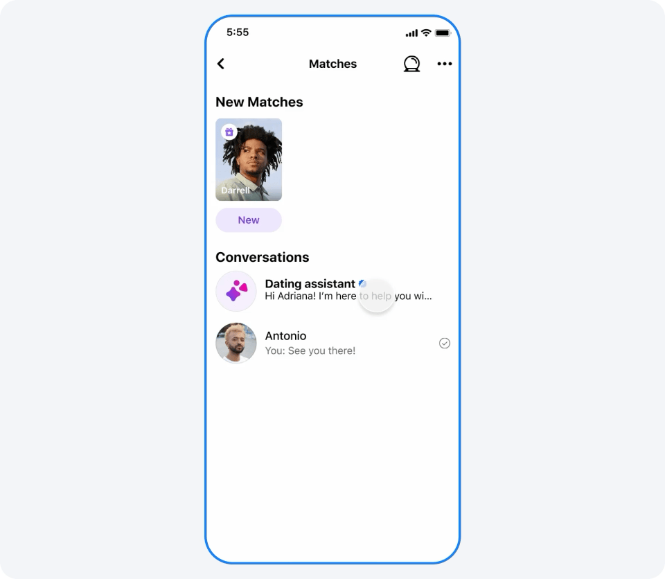 Facebook Dating yapay zeka asistanı