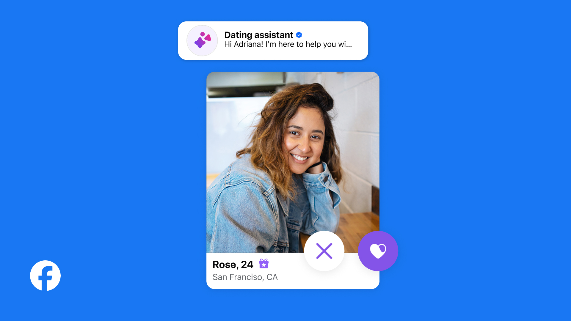 Facebook Dating yapay zeka asistanı