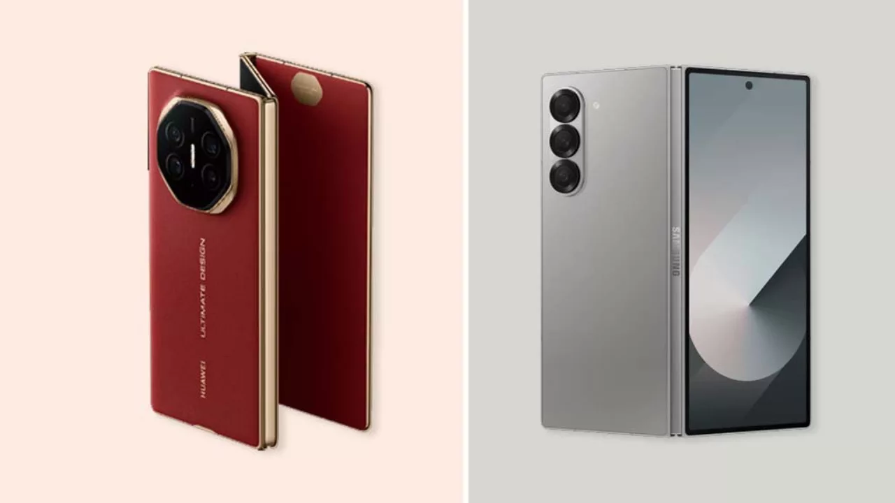 Huawei katlanabilir telefon pazarında Samsung’un liderliğini bitirdi Huawei Mate XT, Samsung Galaxy Z Fold 6