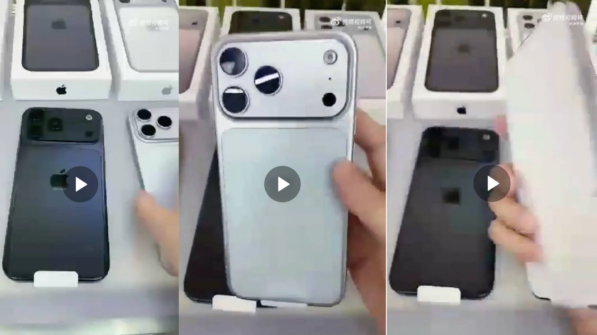 iPhone 17 Pro Max sızdırılan görüntü