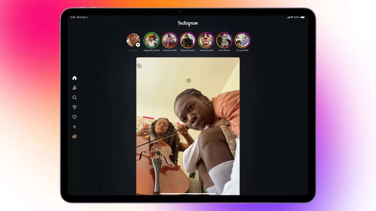 Instagram iPad uygulaması