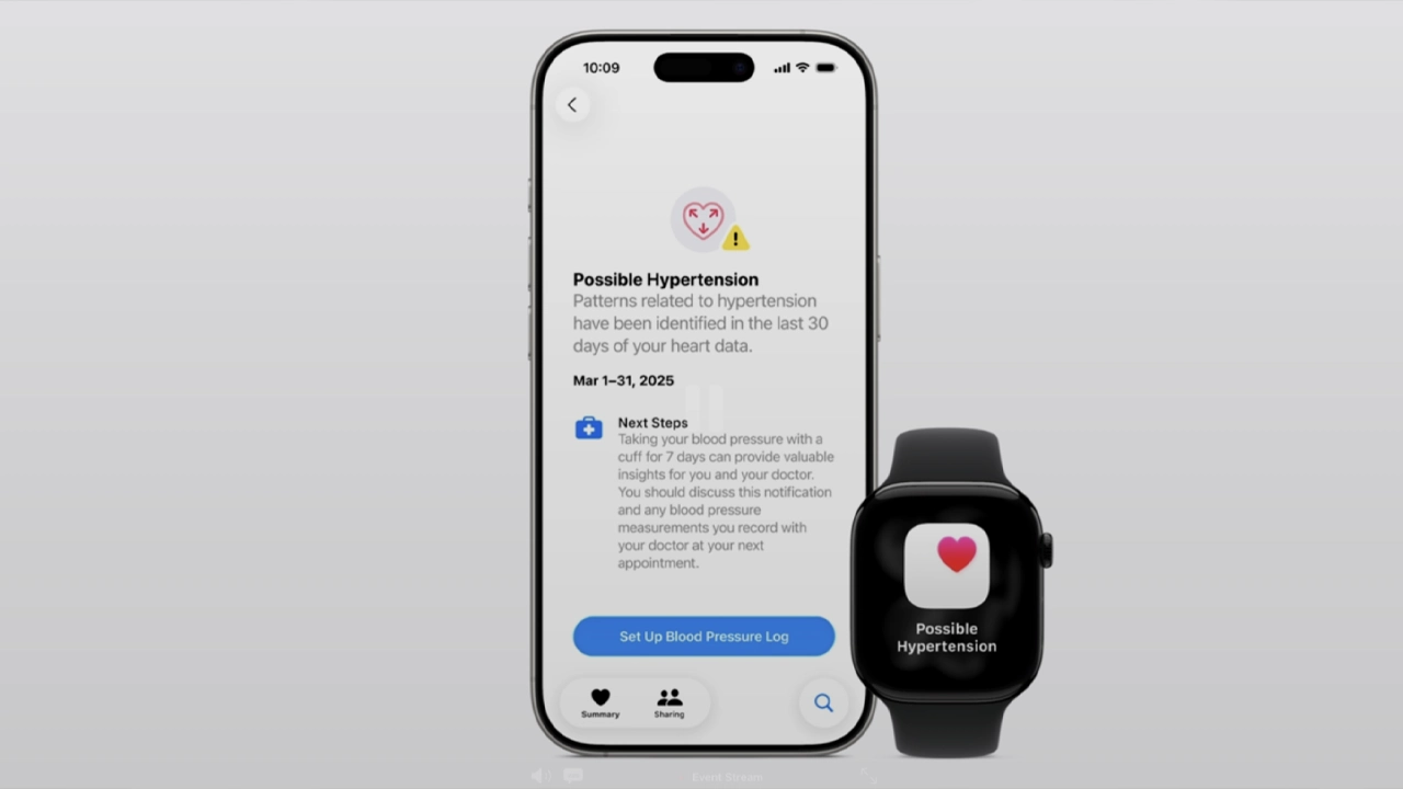 Apple Watch hipertansiyon bildirimi