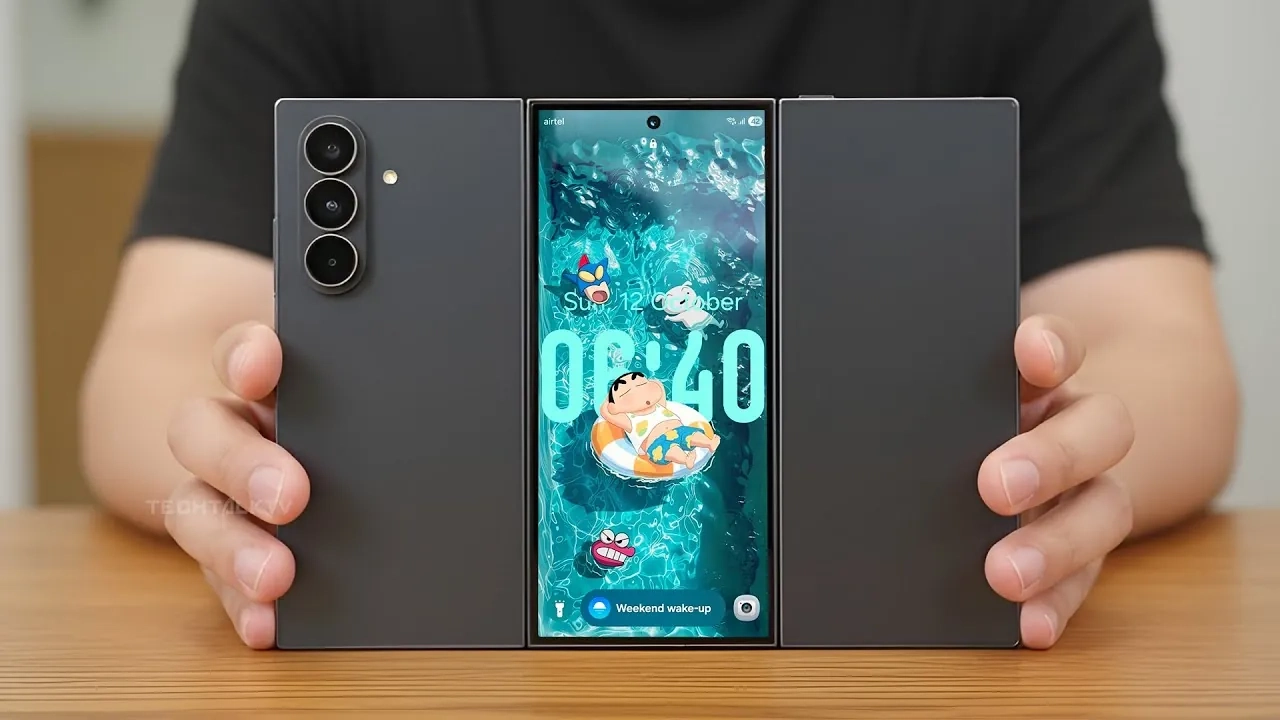 Üçe katlanan Samsung Galaxy Z TriFold’un satışları 2026’da başlayacak Galaxy Z TriFold