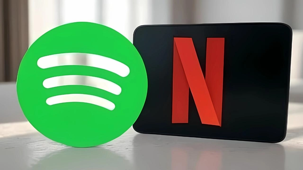 Netflix ve Spotify video podcast’ler için güçlerini birleştirdi Netflix-Spotify