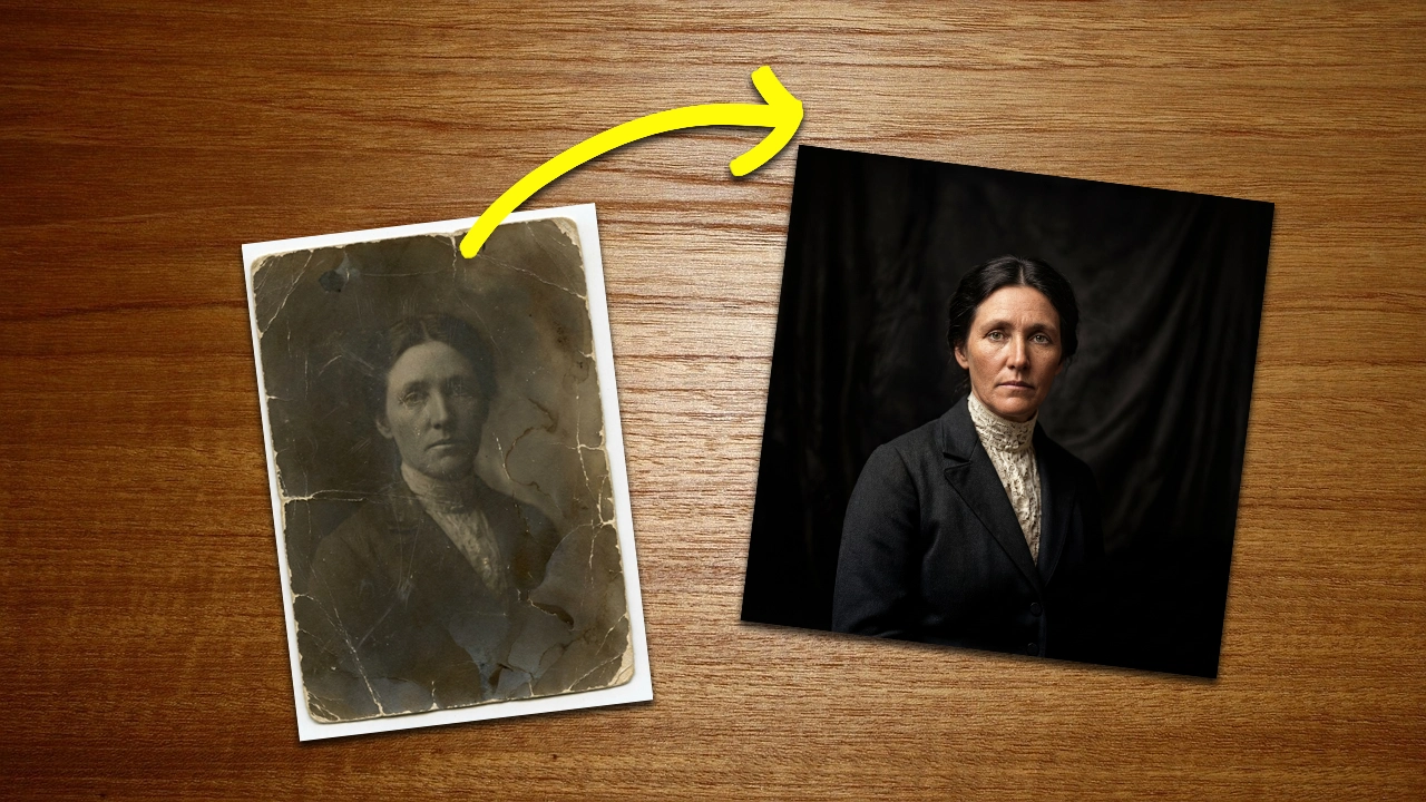 Nano Banana Pro eski ve solmuş fotoğrafları yüksek kaliteyle restore ediyor Google düşük çözünürlüklü fotoğrafları 4K'ya yükseltiyor