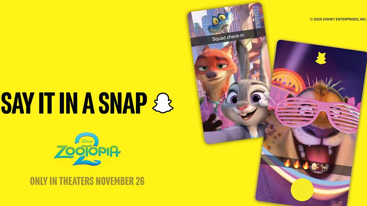 Snapchat - Zootopia 2