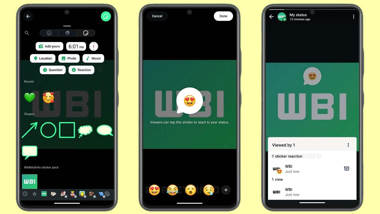 WhatsApp'ta tek dokunuşla duygularınızı ifade edebileceksiniz