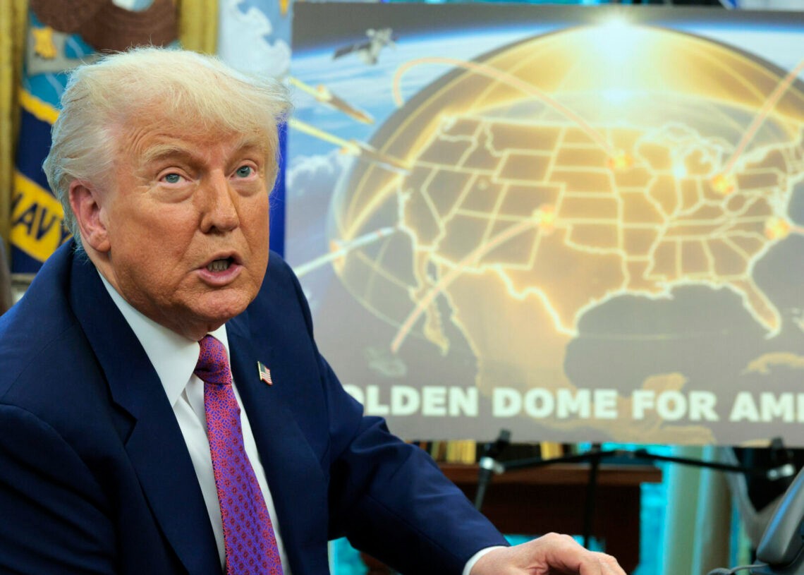 donald trump altın kubbe