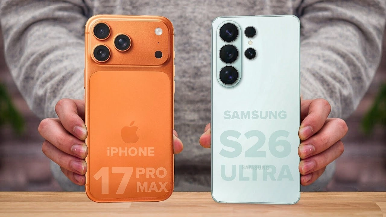 Samsung Galaxy S26 Ultra, iPhone 17 Pro Max ile yan yana geldi Samsung Galaxy S26 Ultra - iPhone 17 Pro Max