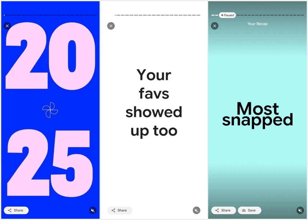 Google Fotoğraflar 2025 Recap