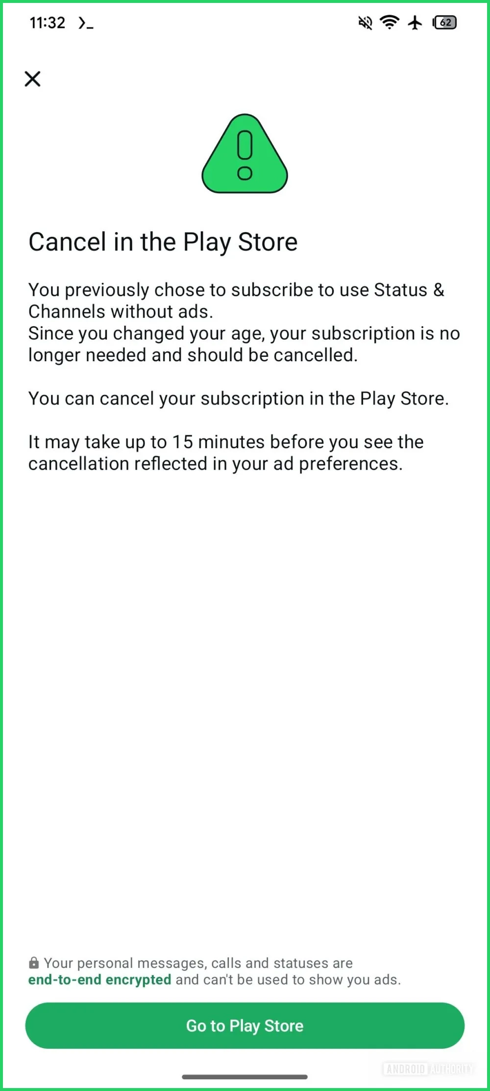 WhatsApp ücretli abonelik planı