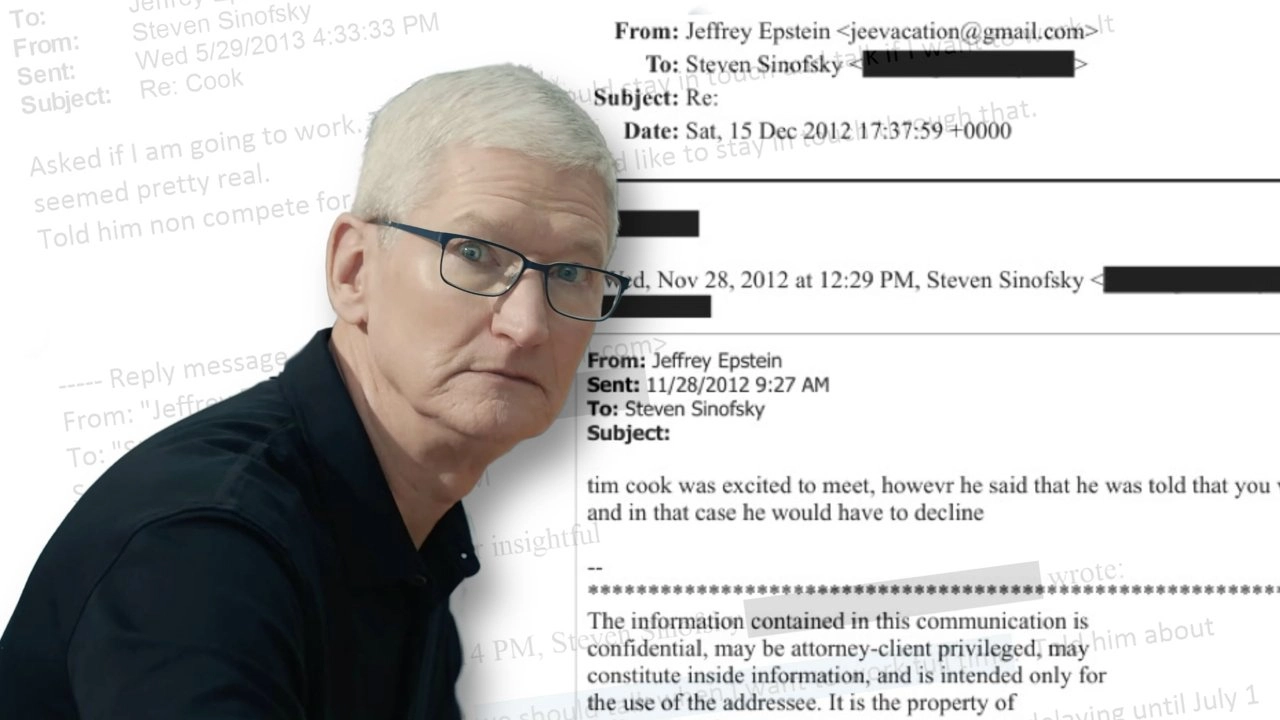 Epstein belgelerinde Apple CEO'su Tim Cook'un adı neden geçiyor?