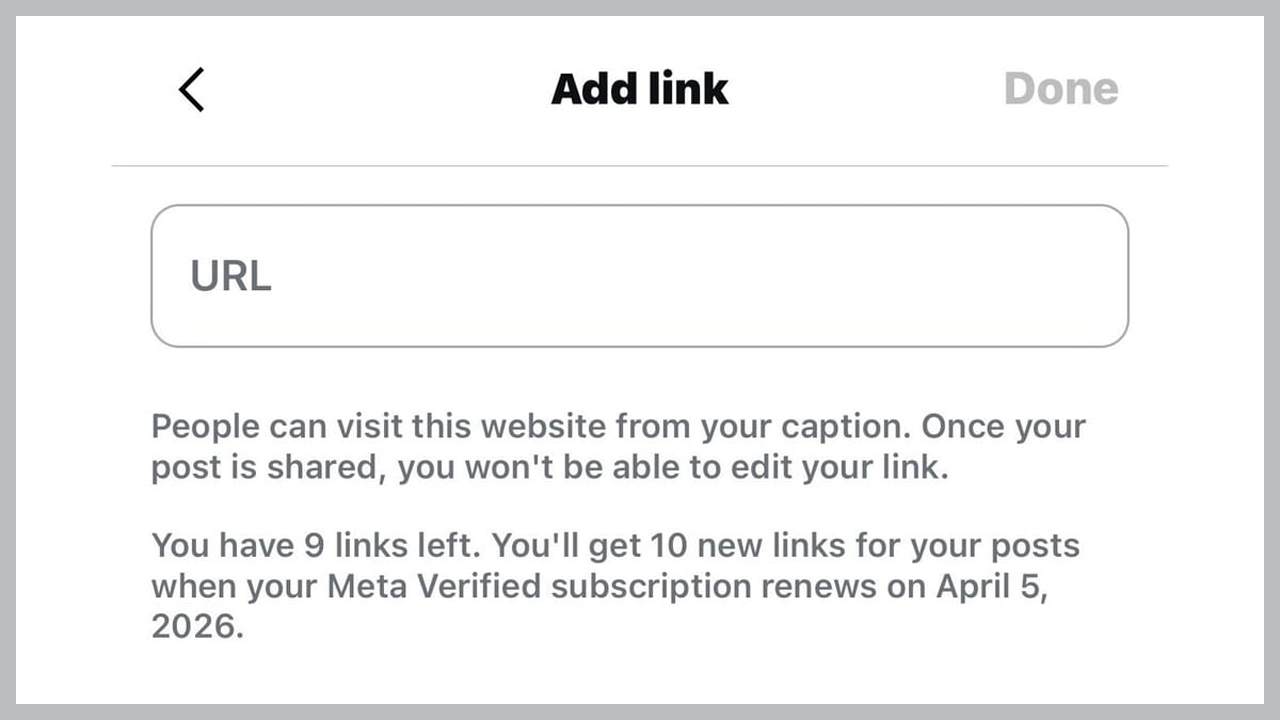 Ayda en fazla 10 gönderiye bağlantı eklenebilecek