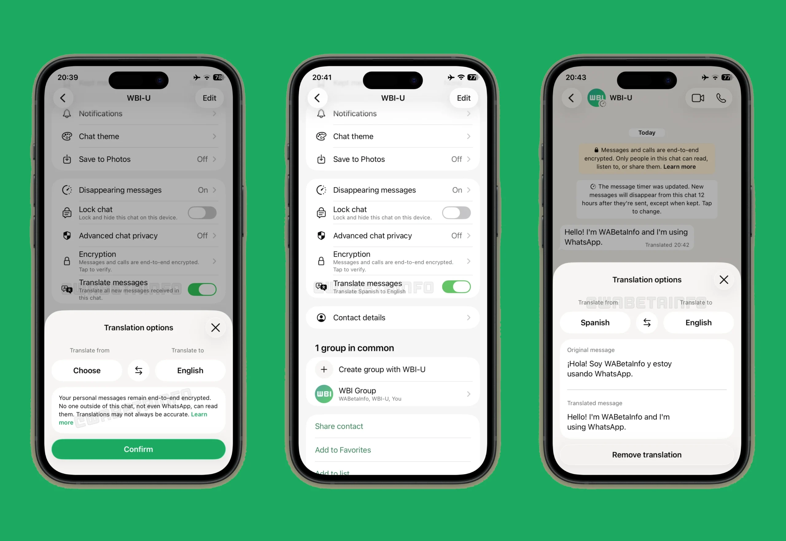 WhatsApp’ın otomatik çeviri özelliği nasıl çalışacak?