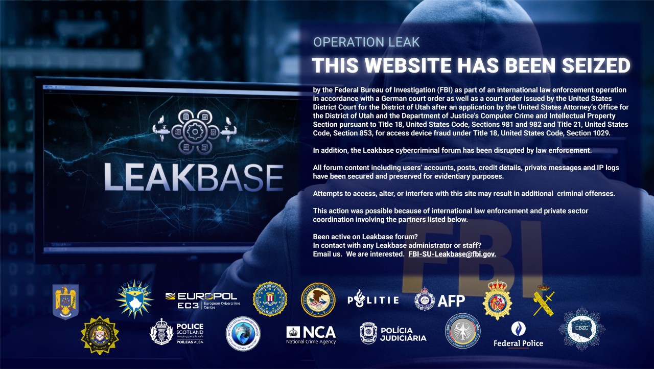 Leakbase forum kapatıldı