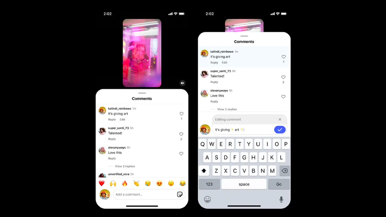 Instagram yorumlarında sil-baştan devri sona erdi