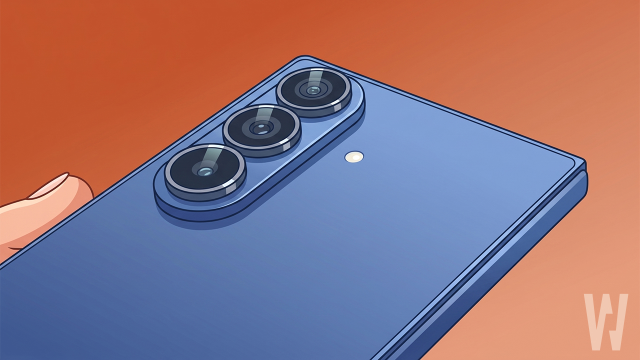 Samsung Galaxy Z Fold 8 yeni tasarımıyla kanlı canlı görüldü Samsung Galaxy Z Fold 8