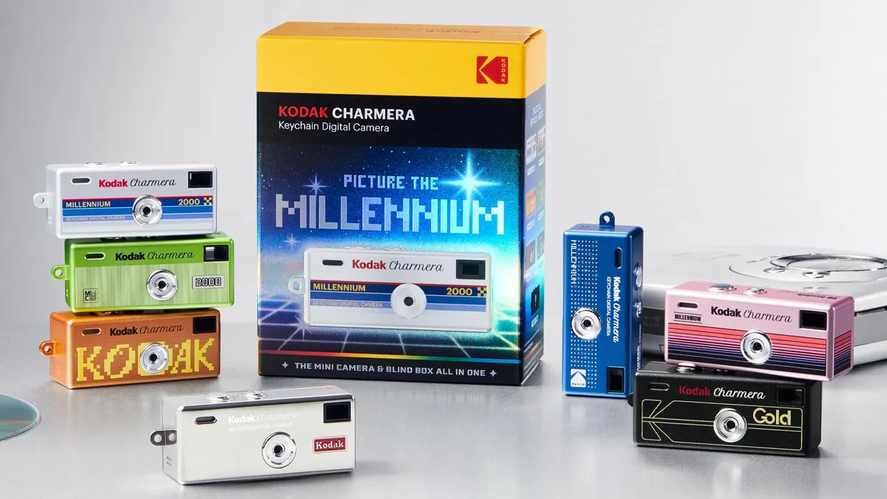 Kodak retro fotoğraf makinesi