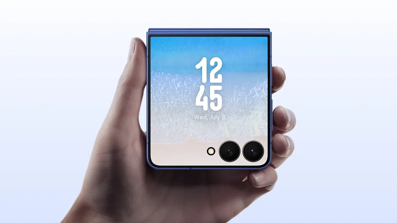 Samsung Galaxy Z Flip 8 katlanabilir telefon