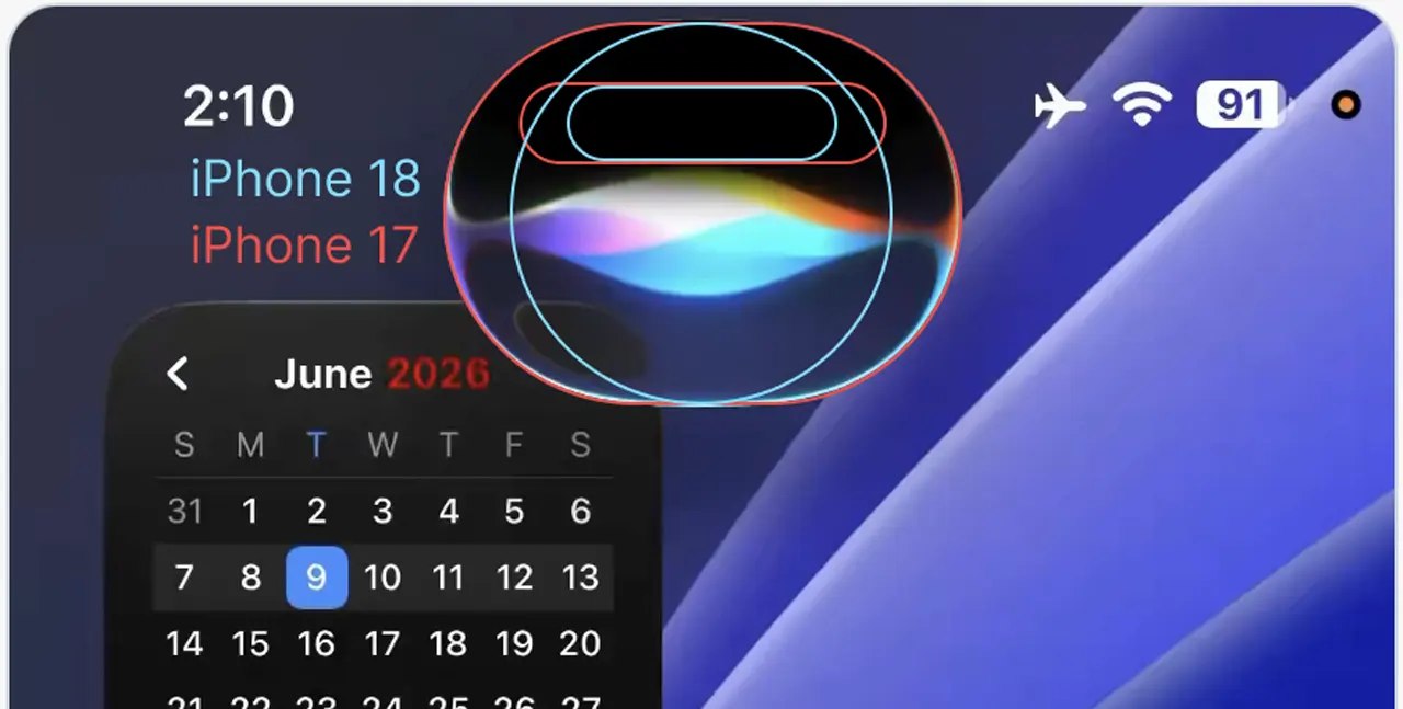 iPhone 18 Pro serisi Dinamik Ada boyutu