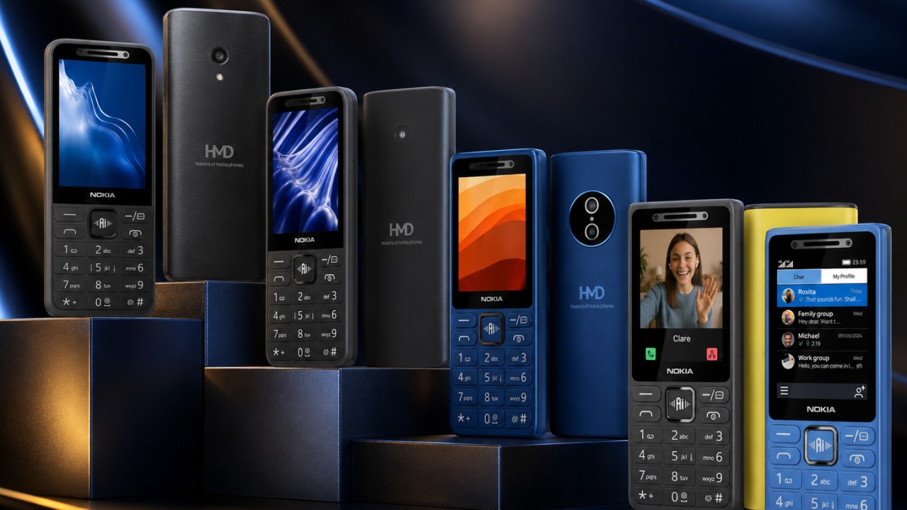 Nokia tuşlu telefonlardan vazgeçmiyor: Yapay zekalı 4 model tanıtıldı Nokia yeni telefonları
