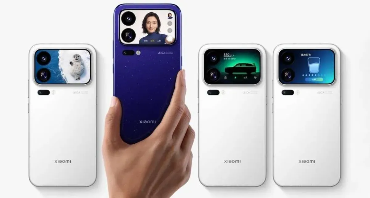 Xiaomi 18 Pro Max Arka Ekran