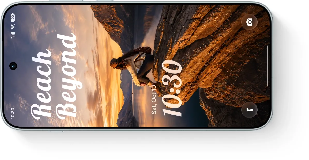 ColorOS 17 kilit ekranı