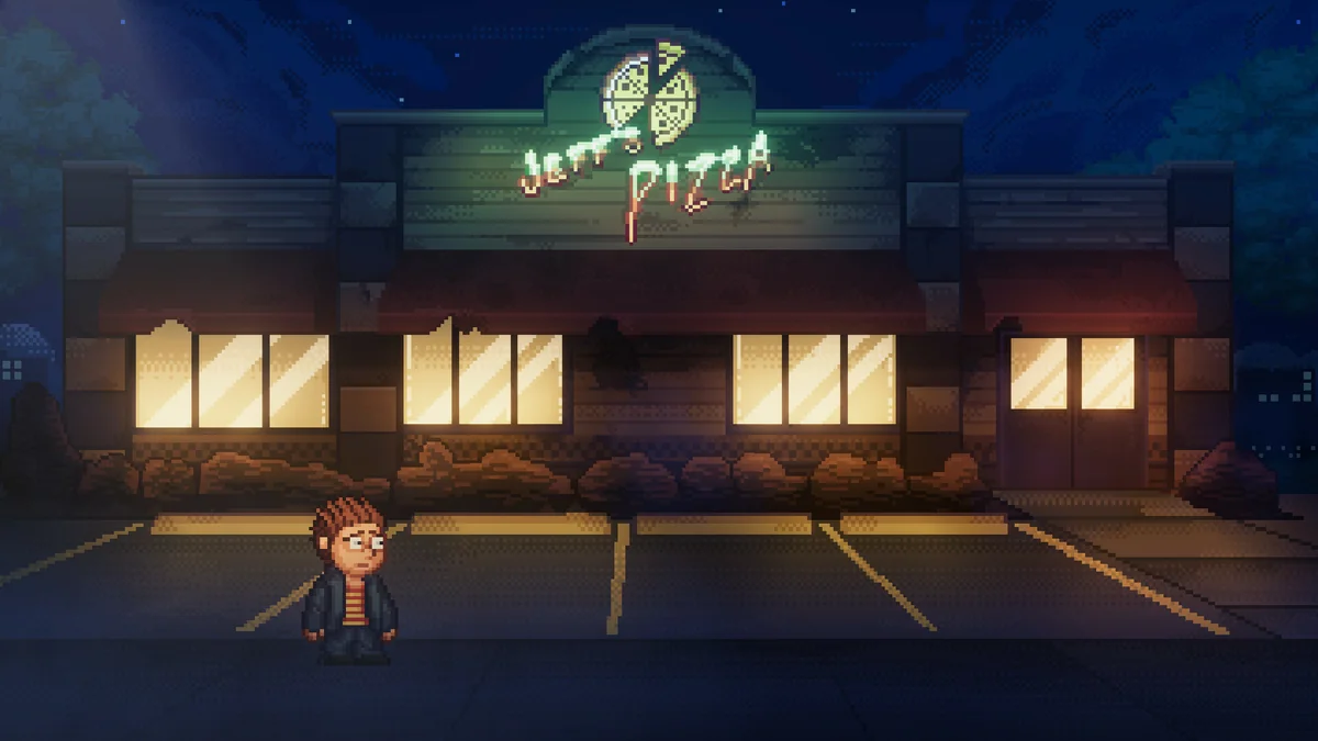 Five Nights at Freddy's: Into the Pit oyunundan bir sahne